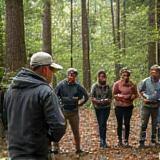Eco-education session outdoors